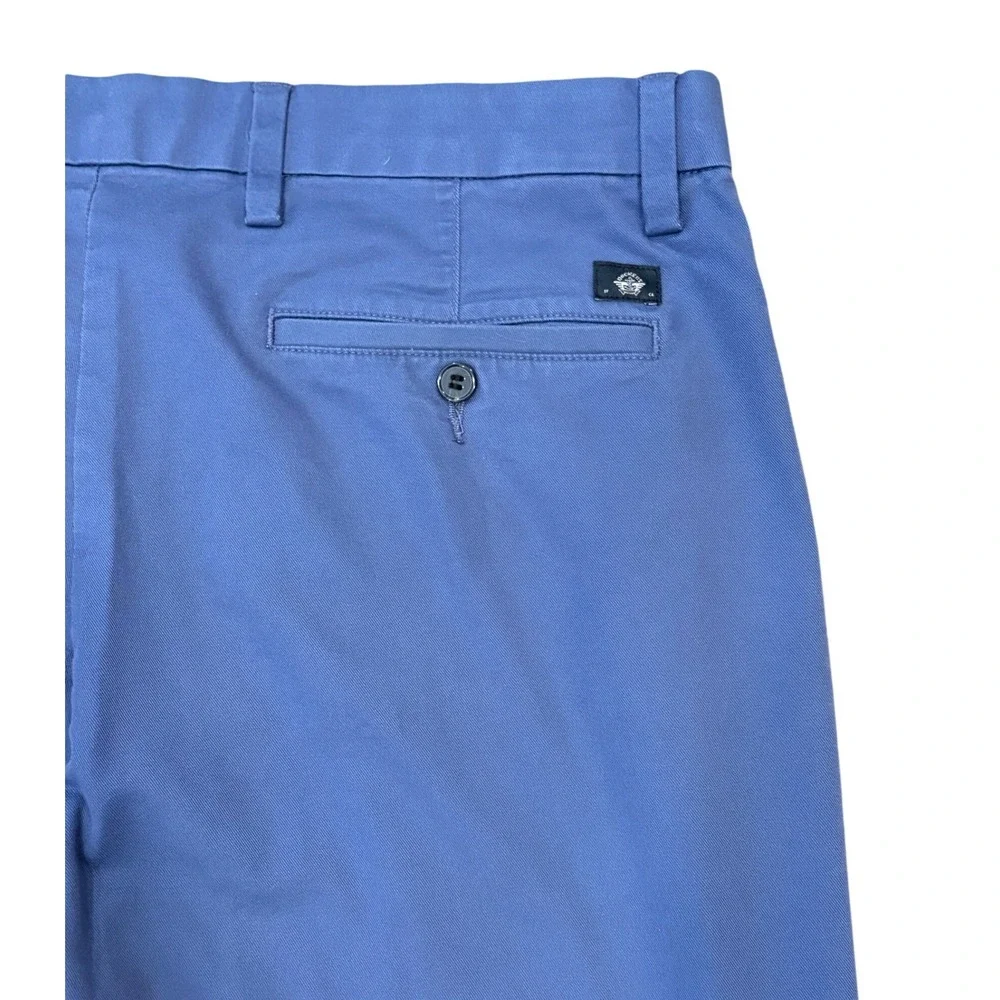 Dockers Workday Khaki Pants Mens 36 Blue Straight Fit Smart 360 Flex Chinos